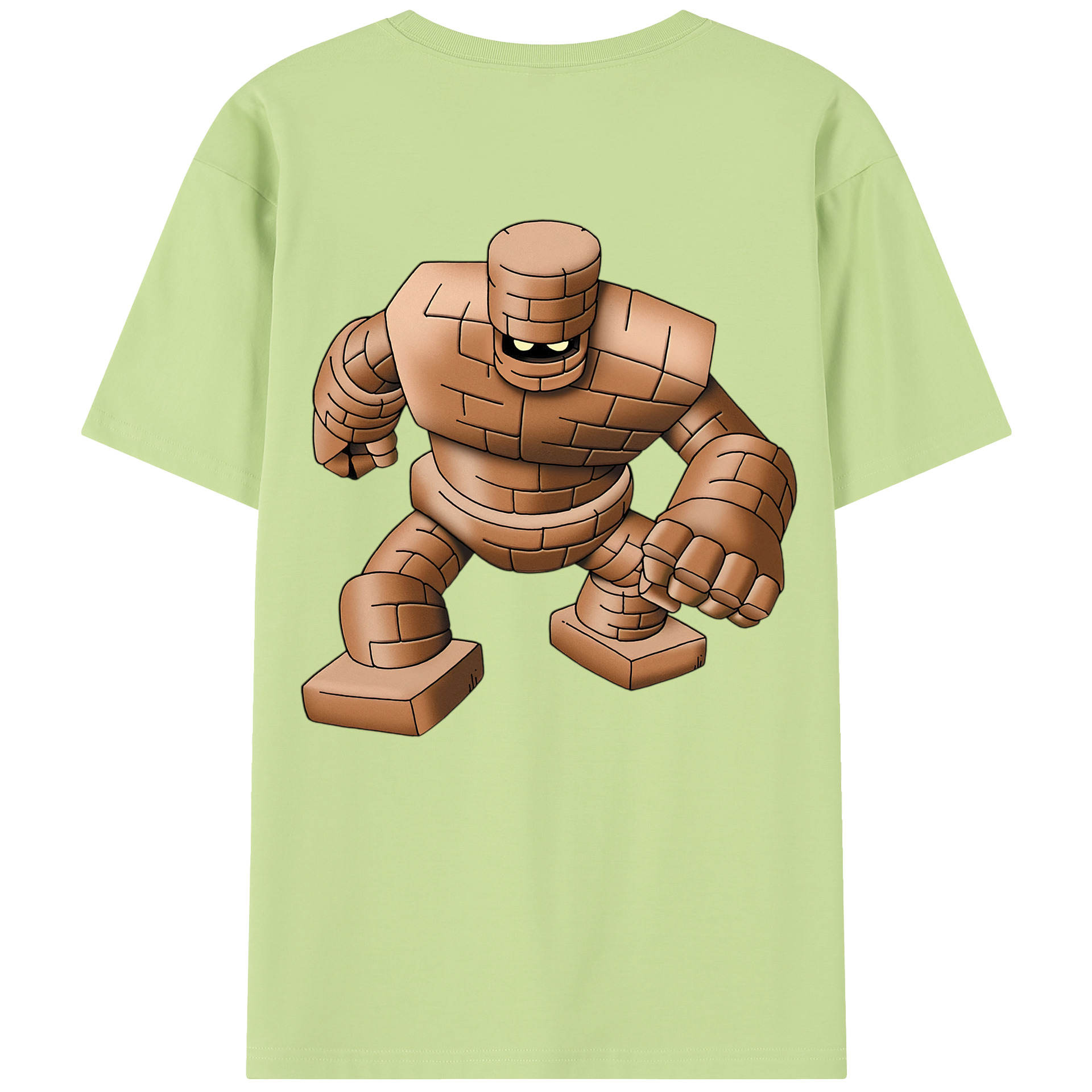 （画像用） ドラゴンクエスト Doragon Kuesuto Dragon Quest 綿100％半袖Tシャツ（背面プリント）